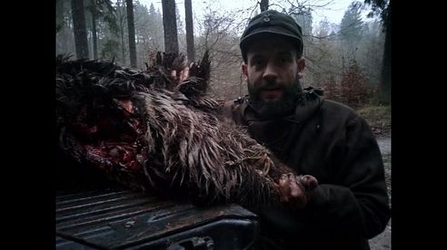 Wildschweinjagd in der Meute Drückjagd am Limit #Drückjagd #Wildschweinjagd