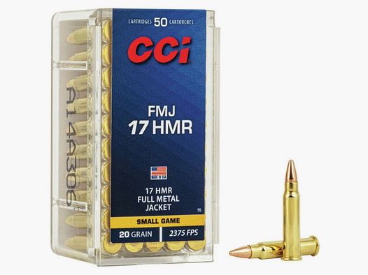 17 HMR CCI CCI 17HMR 20 gr FMJ VE50