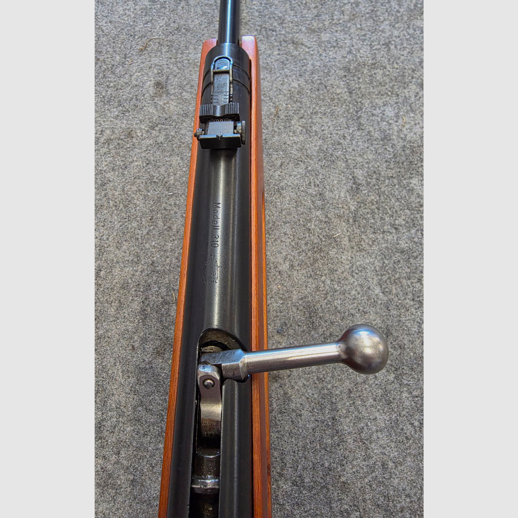 Haenel Mod. 310-4 sportschaft in condizioni da collezione non restaurato, Durchlader 310