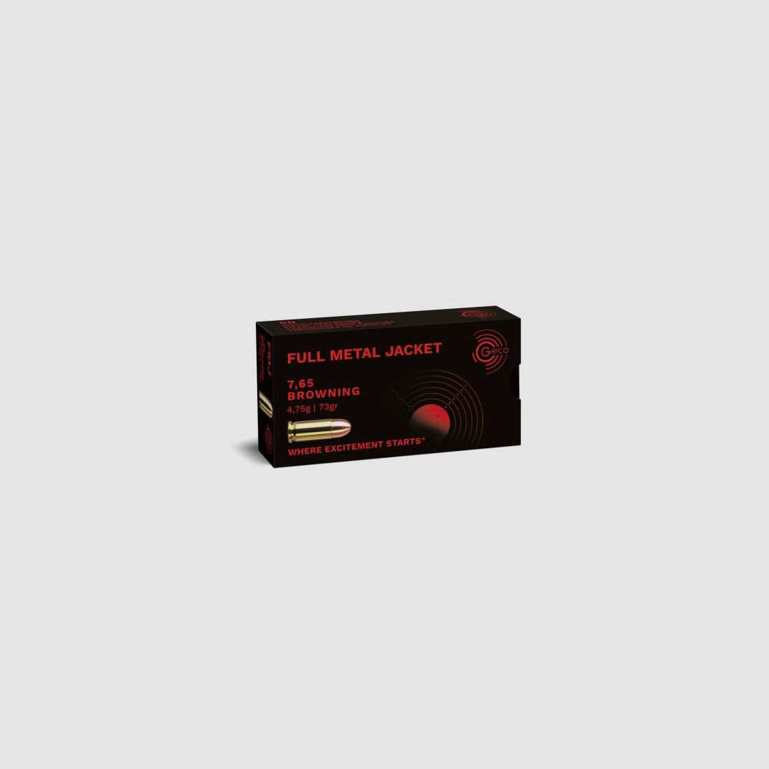 GECO Pistolenmunition 7,65mm/.32Auto VM 50 Stk   73grs/4,75g