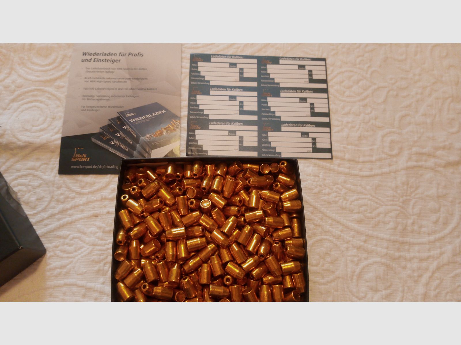 500 H&N Sport .44 Magnum .429" 240gr HP HS proyectiles NUEVO OVP, imagen 2 de 6