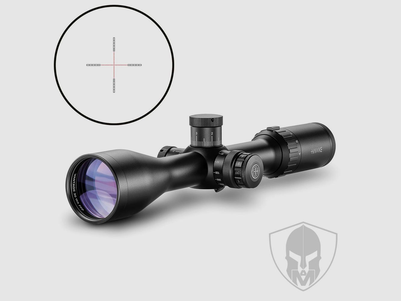HAWKE VANTAGE 30 WA FFP 4-16×50 Half Mil Dot IR