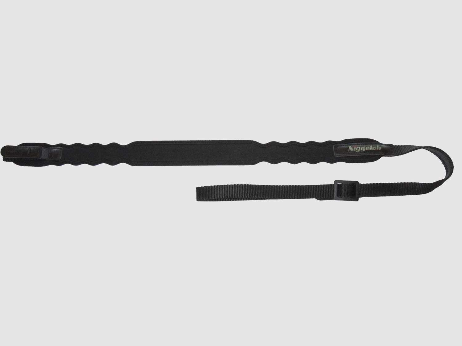 Sangle de fusil Niggeloh élégante noire avec attache rapide