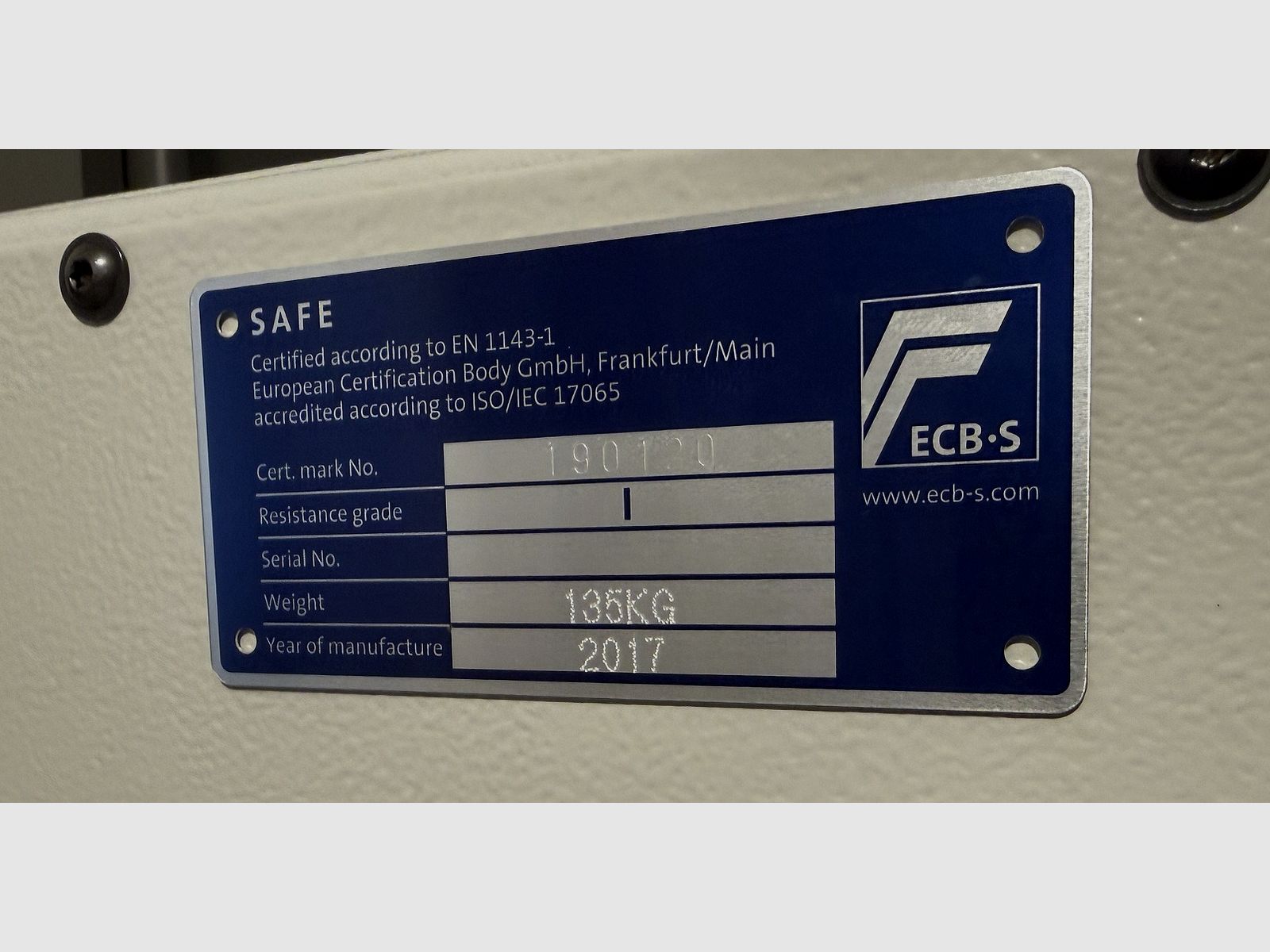 G5 gun safe