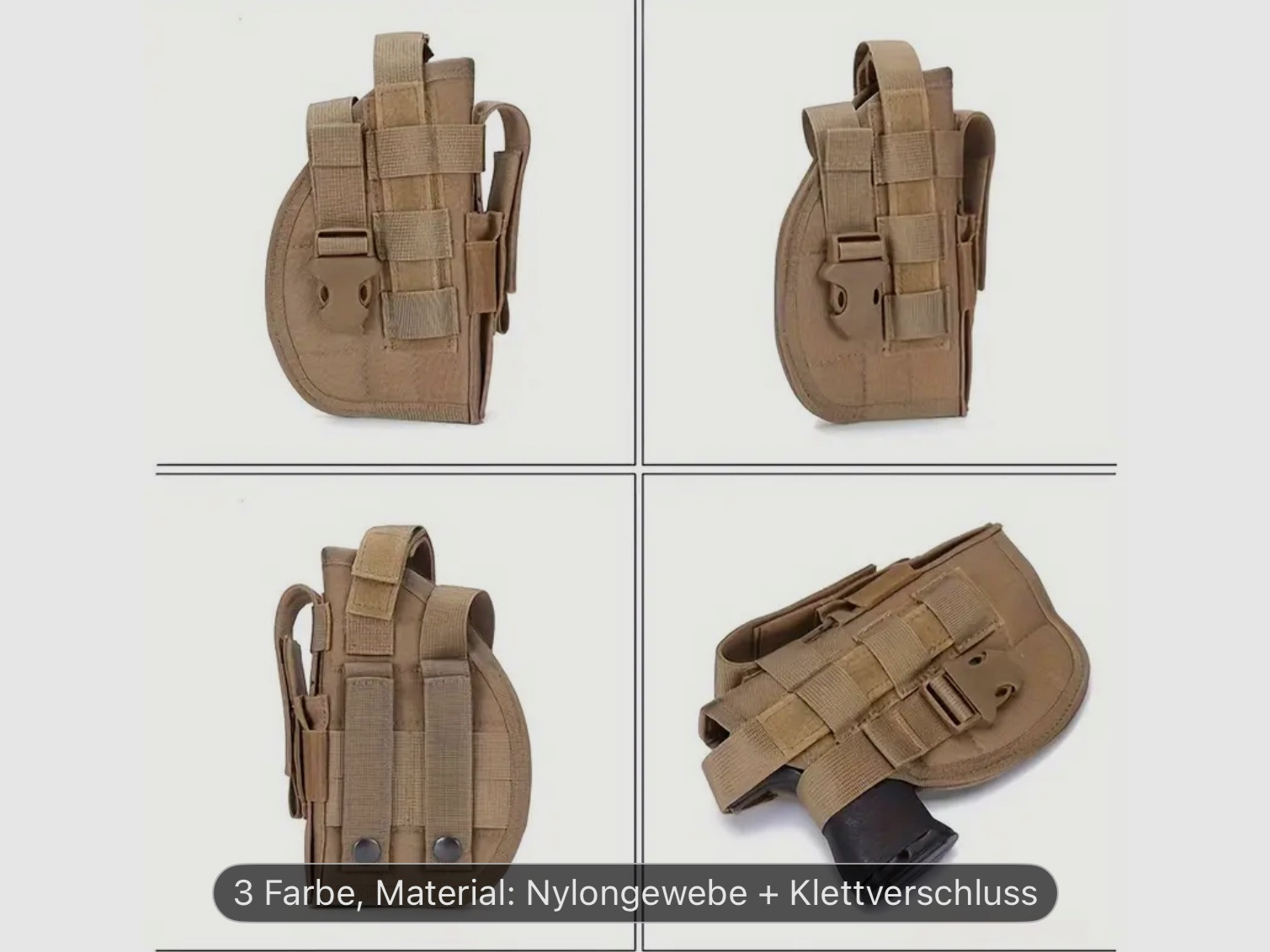 Holster Pistolen/Schreckschuss mit Getrenntem Magazin Halterung NEU