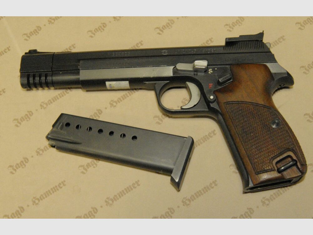 SIG Hämmerli Schweizer Fertigung P10-5 Target Heavy Frame mit WS
