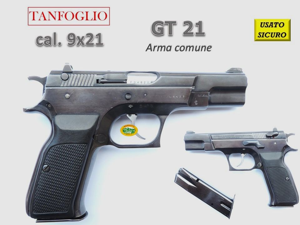TANFOGLIO GT21 cal. 9x21 d’occasion R.17040
