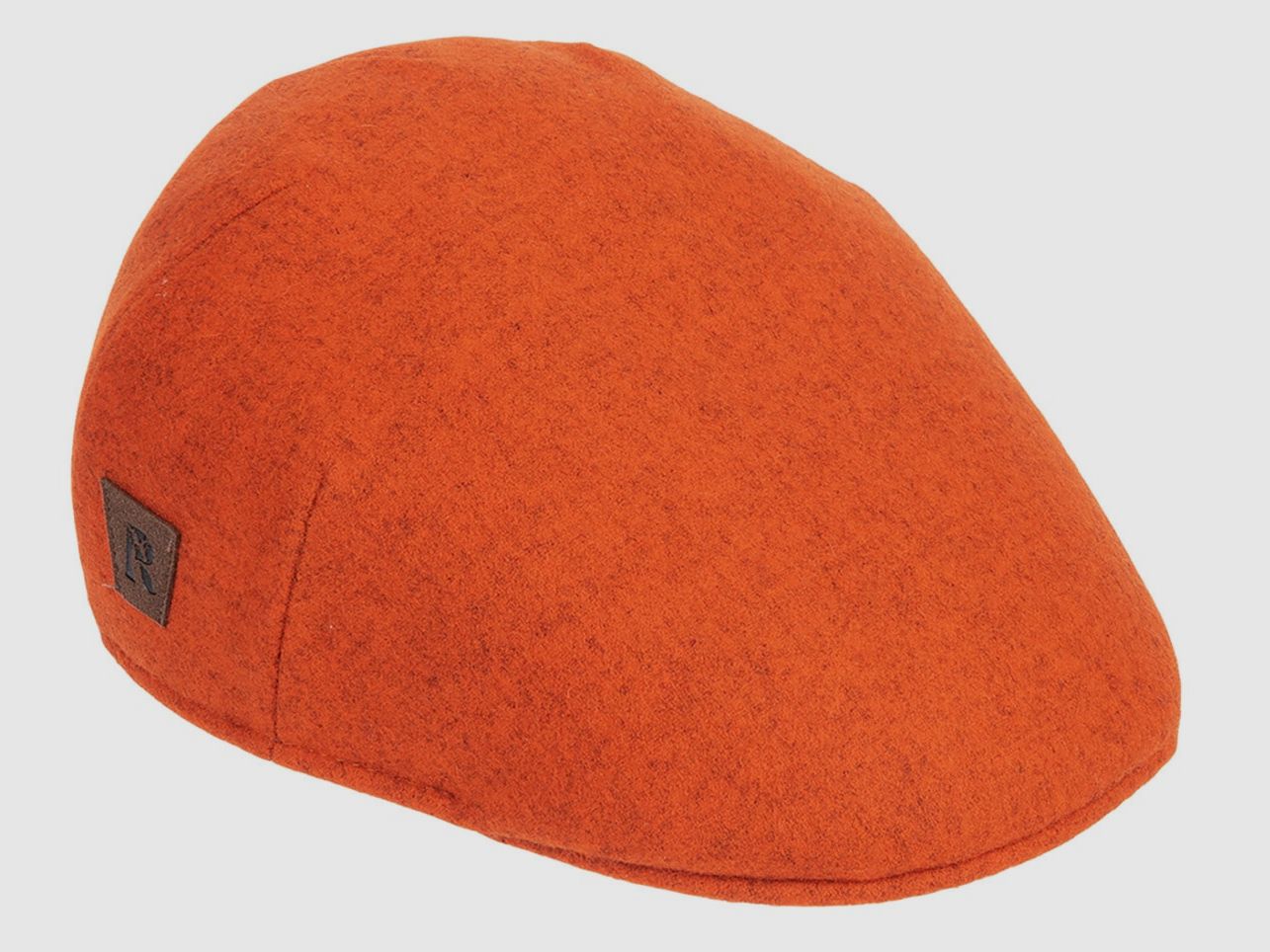 Rascher Schiebermütze Schurwolle Orange