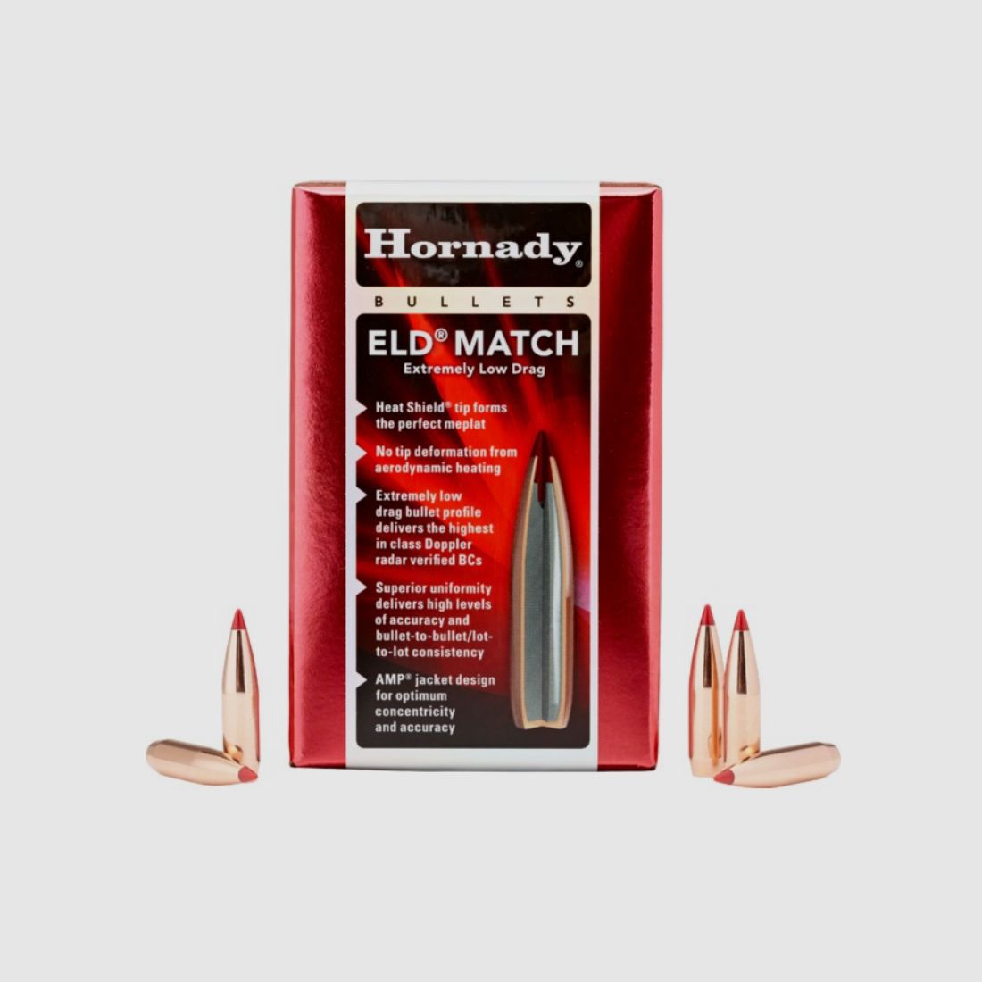 Hornady ELD Match Bullets 6.5 mm/.264 147 gr | 100 pieces Item 26333
