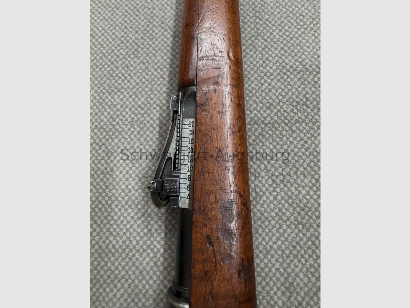 Militärgewehr Peru Mauser 1909 mit Lange Visier 7,65x53Arg