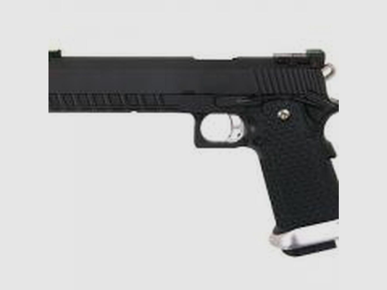 Réplique Airsoft KJ Works MK1 Gaz Full Plastic - Noir - Réalisme et Performance - Pour Jeux Airsoft Intenses, image 5 sur 5