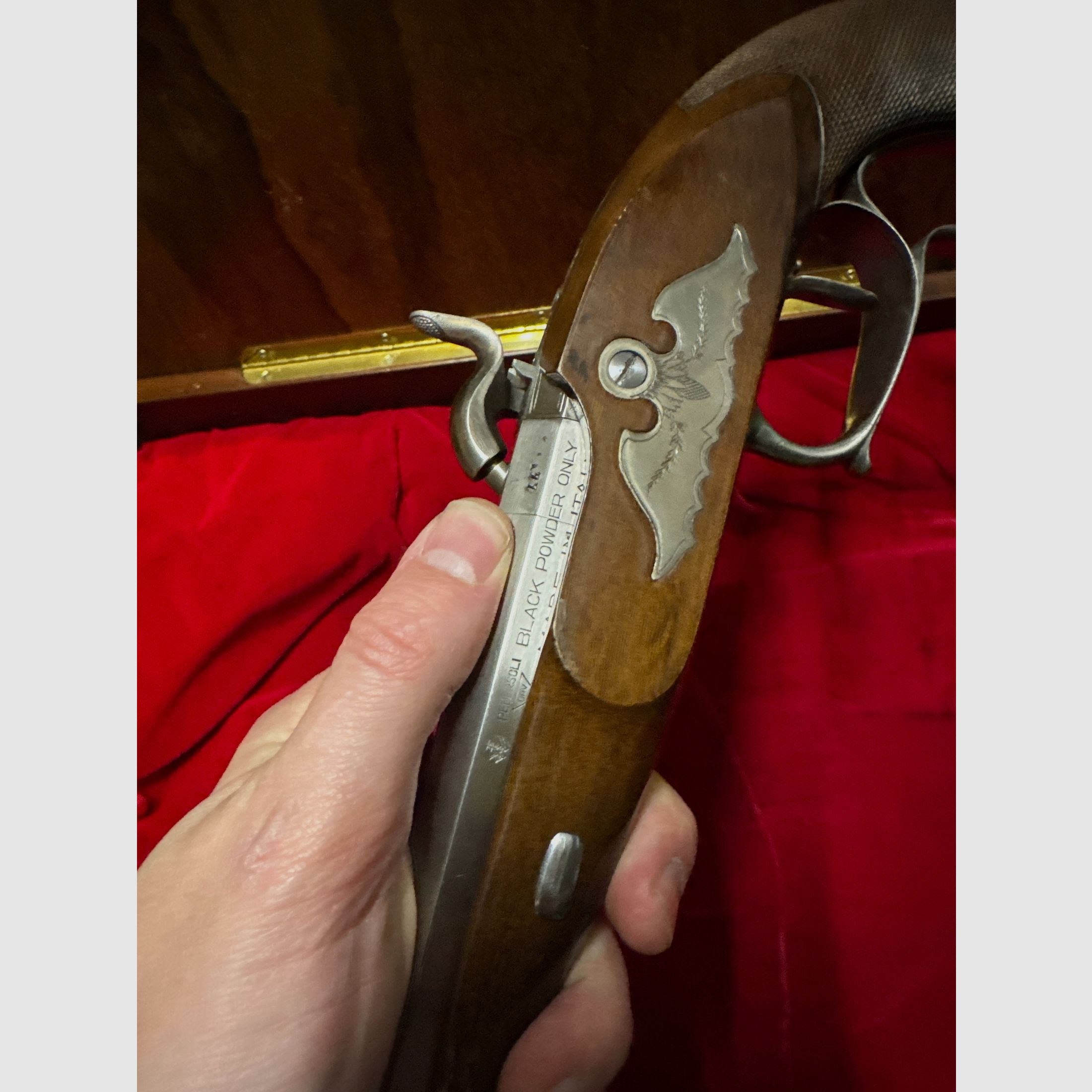 Pedersoli Perkussionspistool Le Page .44