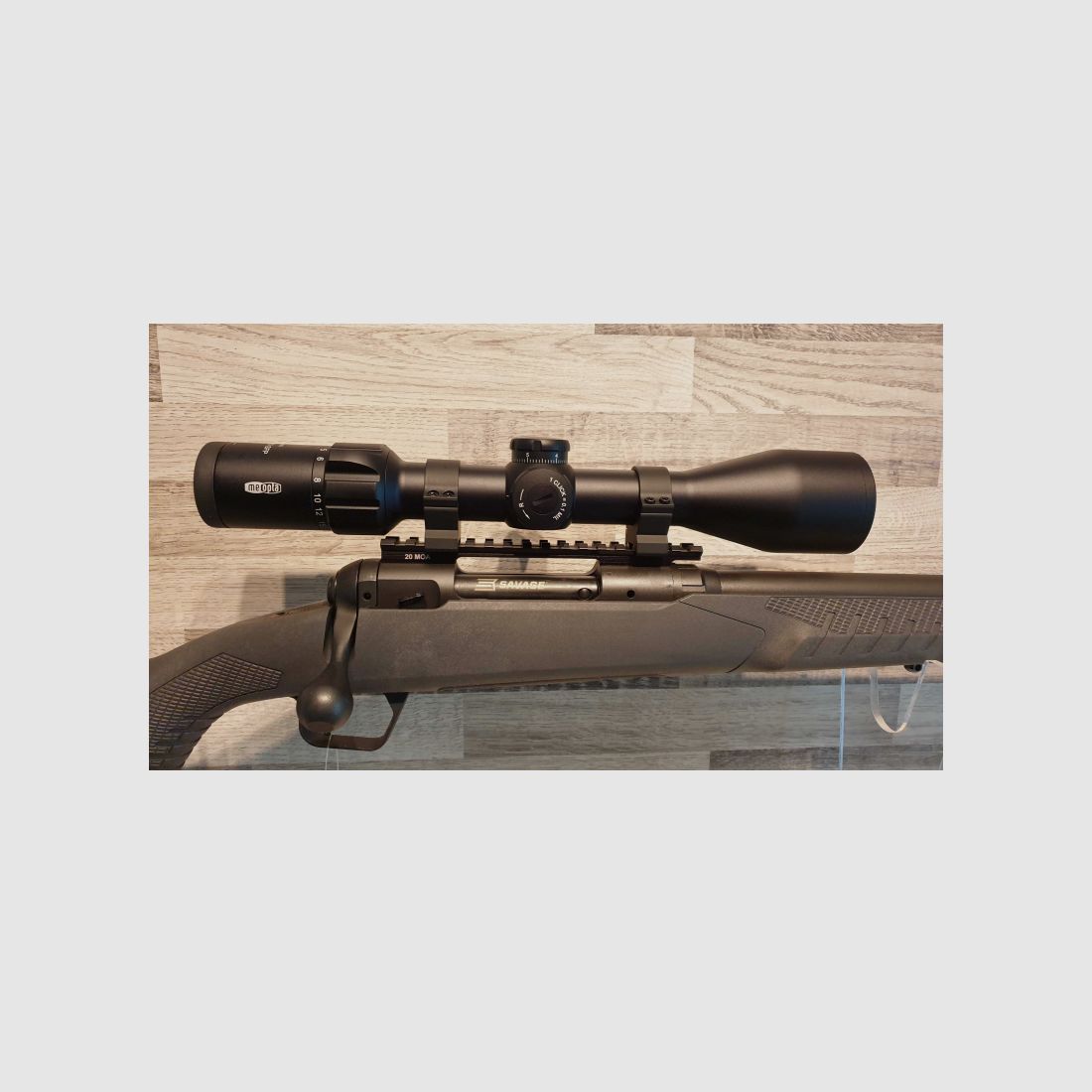 Neuware - Savage 110 Tac Hunter Kal. .308 m. 46cm Lauf - Set incl. Meopta 3-15x50 plus Schalldämpfer