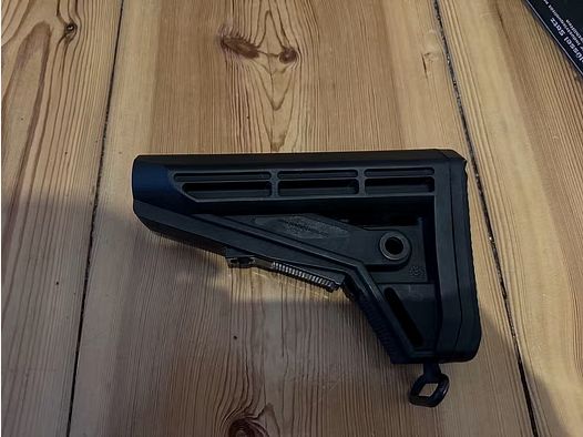 Original OA Oberland Arms AR15 AR 15 M4-Stock / Schubschaft / Schaft, inkl. Buttplate schwarz