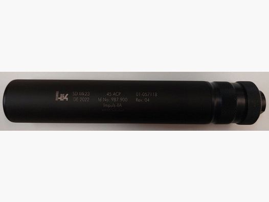 Brügger & Thomet Schalldämpfer Brügger & Thomet für Pistole Heckler & Koch HK MARK23 SOCOM im Kaliber .45ACP M16x1