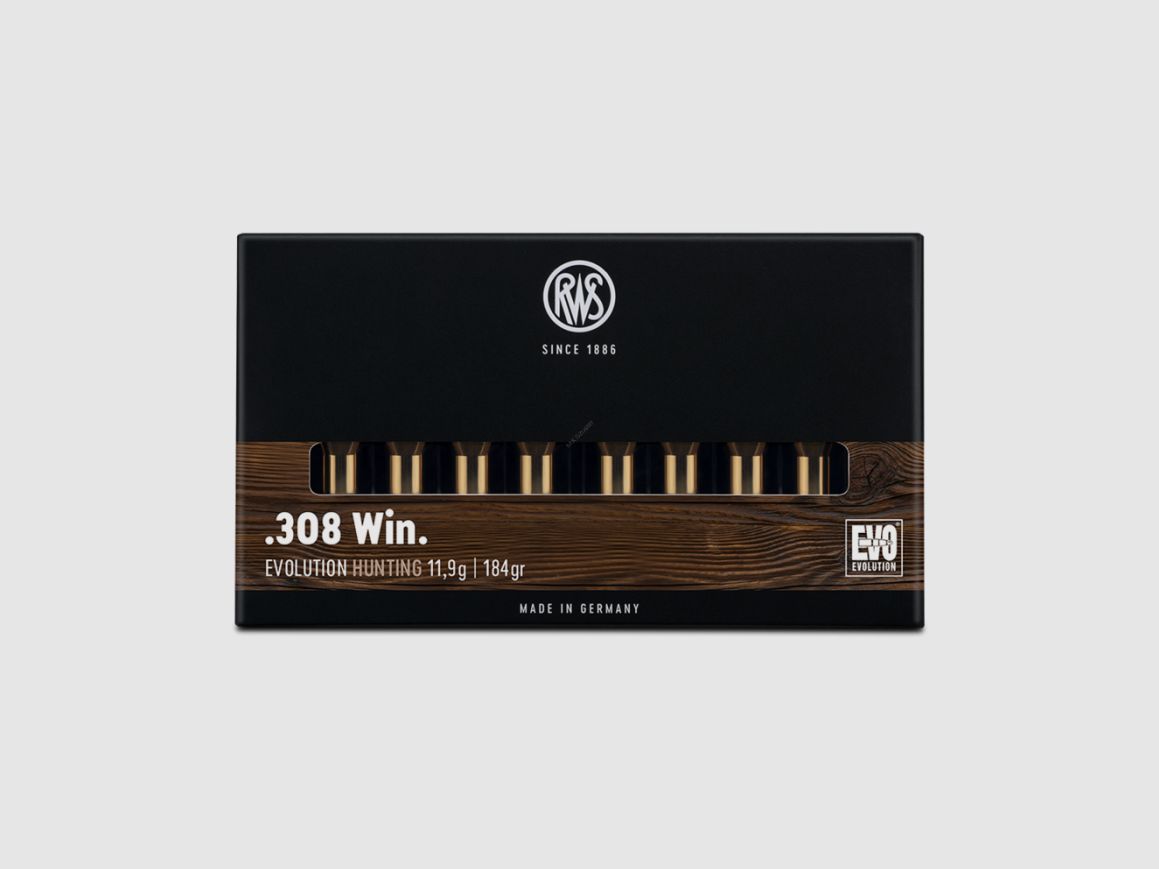 RWS-munitie .308 EVO 11,9 g (20 stuks)