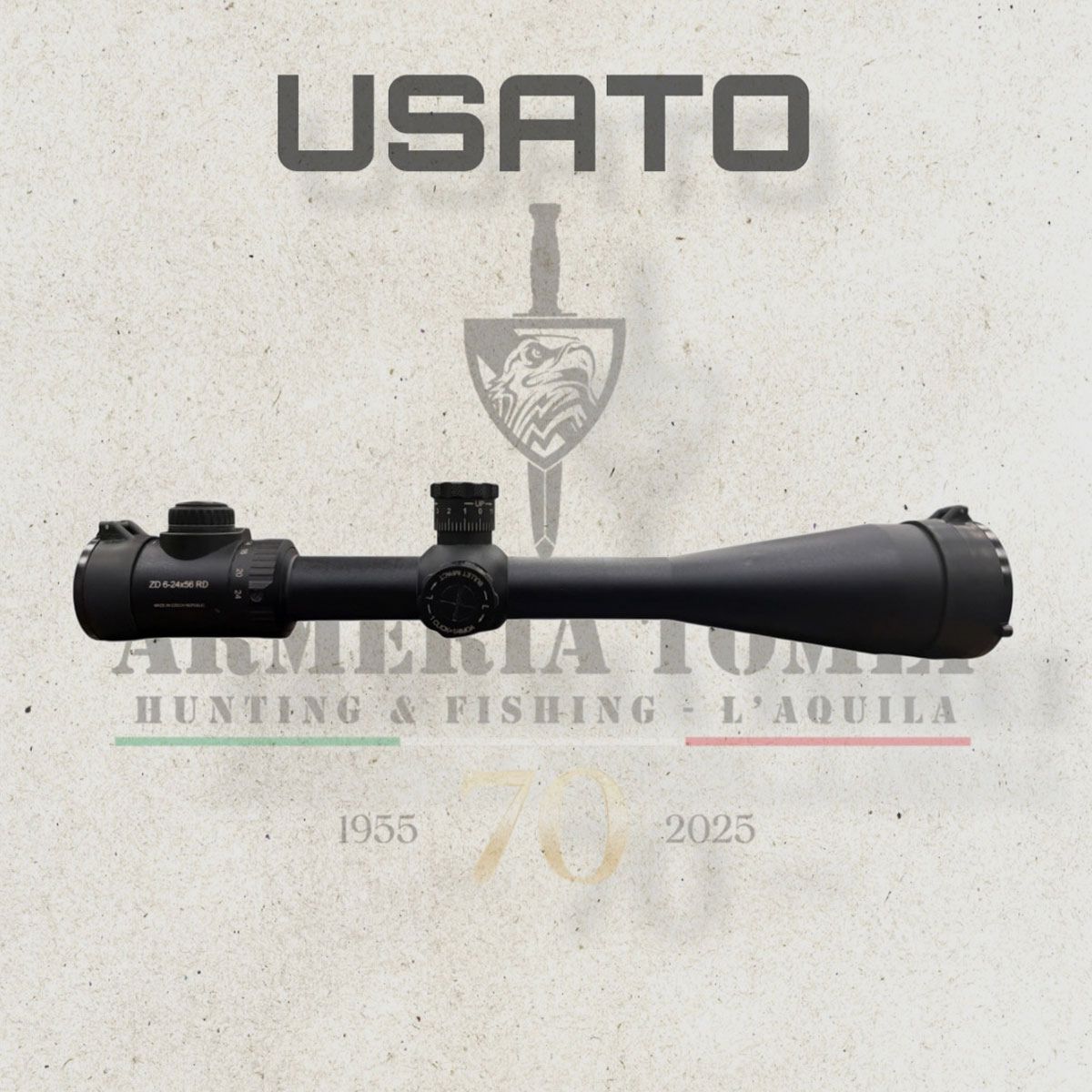 USADO – ÓPTICA – MEOPTA – MEOPTA ZD 6-24X56 MILDOT2 (MOA)-L-30-ILUMINADO, imagen 3 de 5