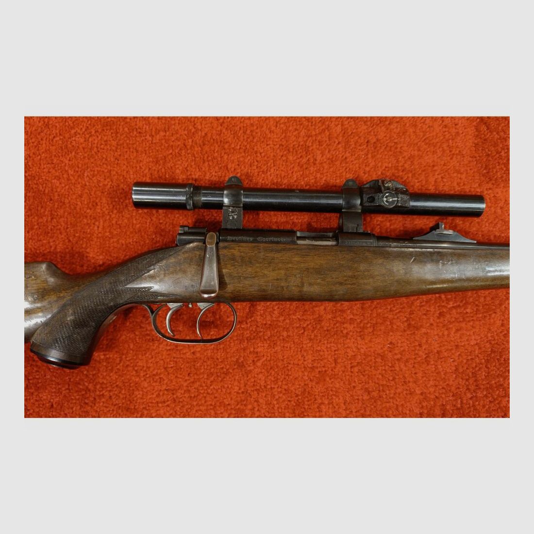 Jednolufowy Mauser Deutsch.Sportmodell .22WinMag
