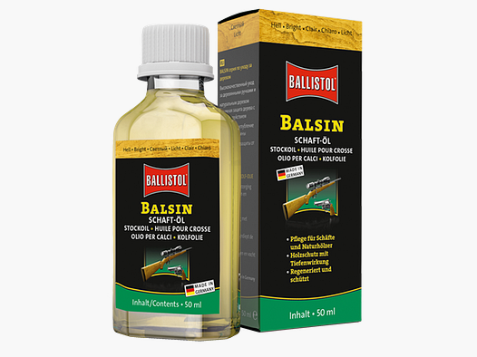 Ballistol Huile pour crosse transparente 50 ml