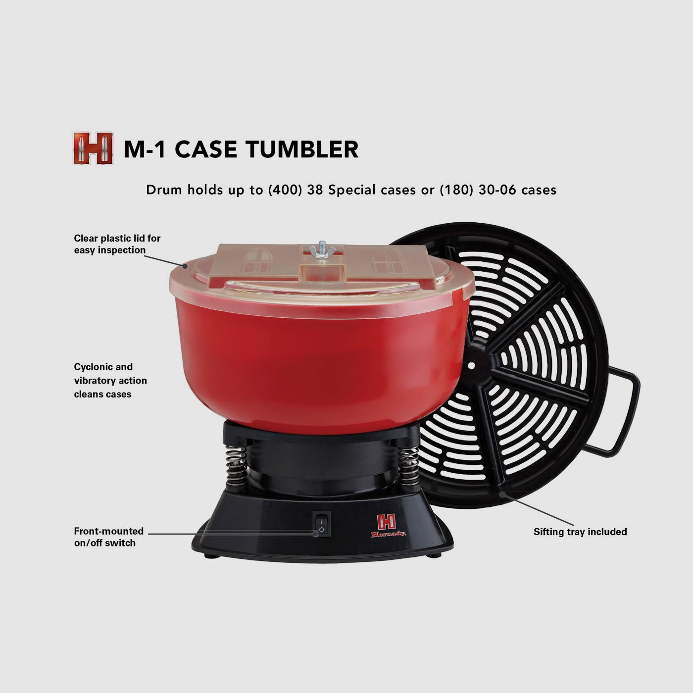 Hornady M1 CASE TUMBLER 220 VOLT/M2 HÜLSENPOLIERGERÄT