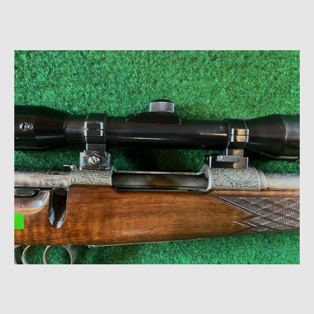 Heym Stutzen mit wunderschöner Punzierung .30-06Spring