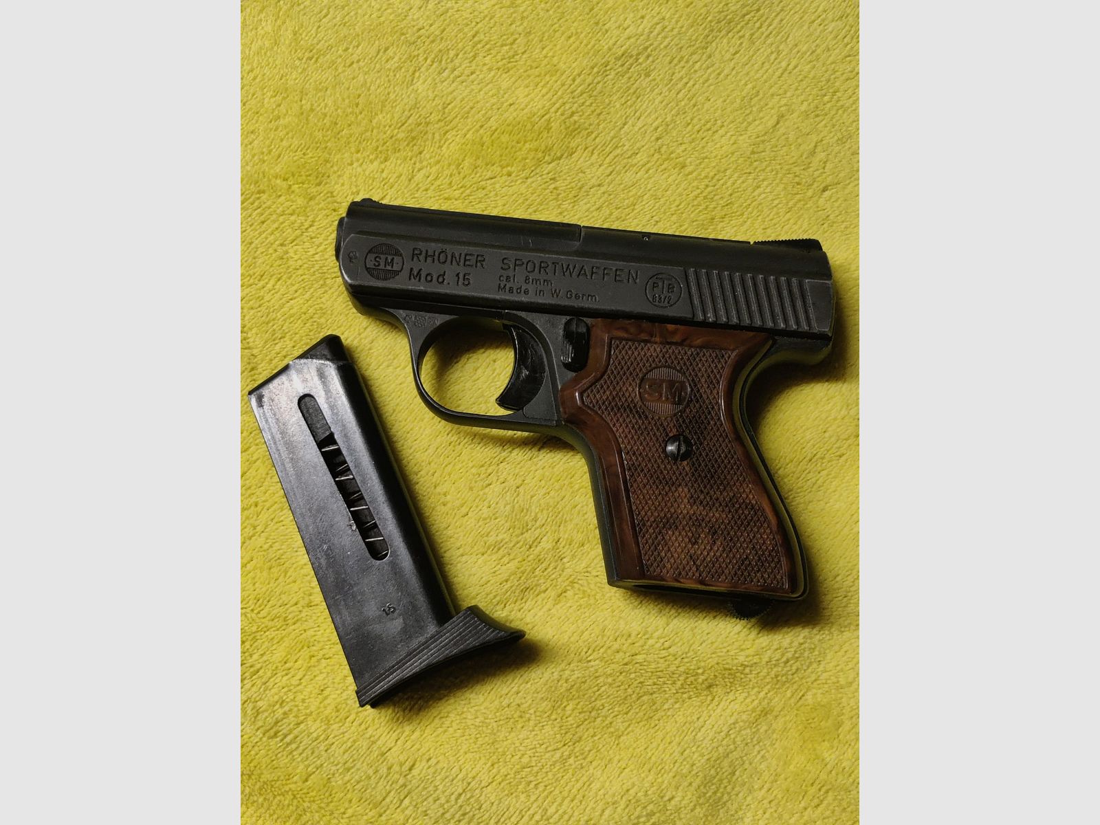 SM Rhöner Sportwaffen GmbH Mod. 15 8 mm gas pistol