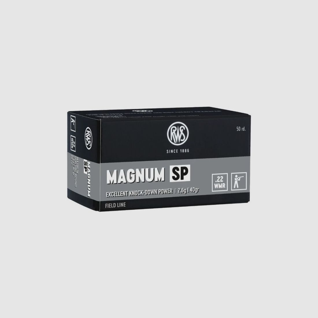 RWS .22 MAGNUM SP - 50 Patronen