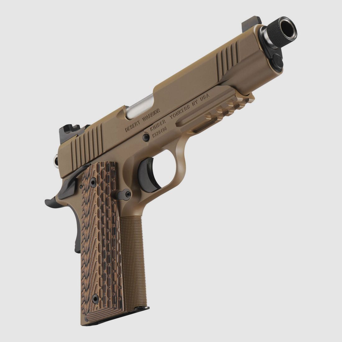 Pistole Selbstladepistole Kimber 1911 Desert Warrior TFS .45 ACP, Bild 4 von 4