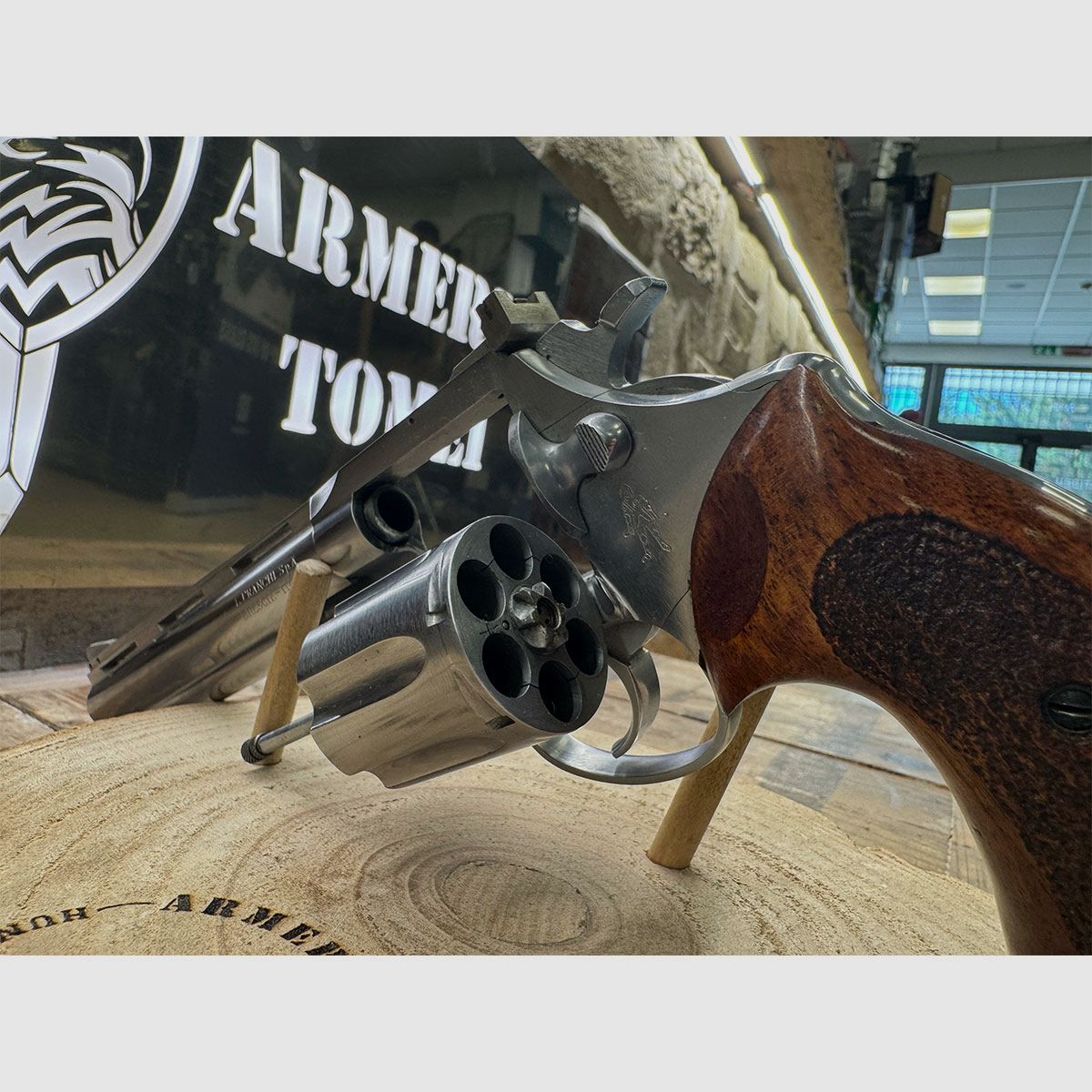 GEBRAUCHT – REVOLVER – FRANCHI MOD. RF83 | 6″ Kal. 38 SPECIAL, Bild 3 von 6