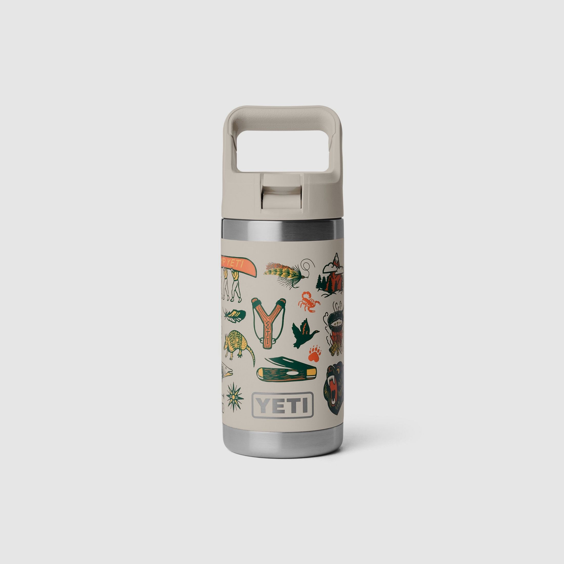 YETI® Flasche Rambler JR 12 Oz Straw Bottle - Cape Summer Camp, Bild 1 von 4