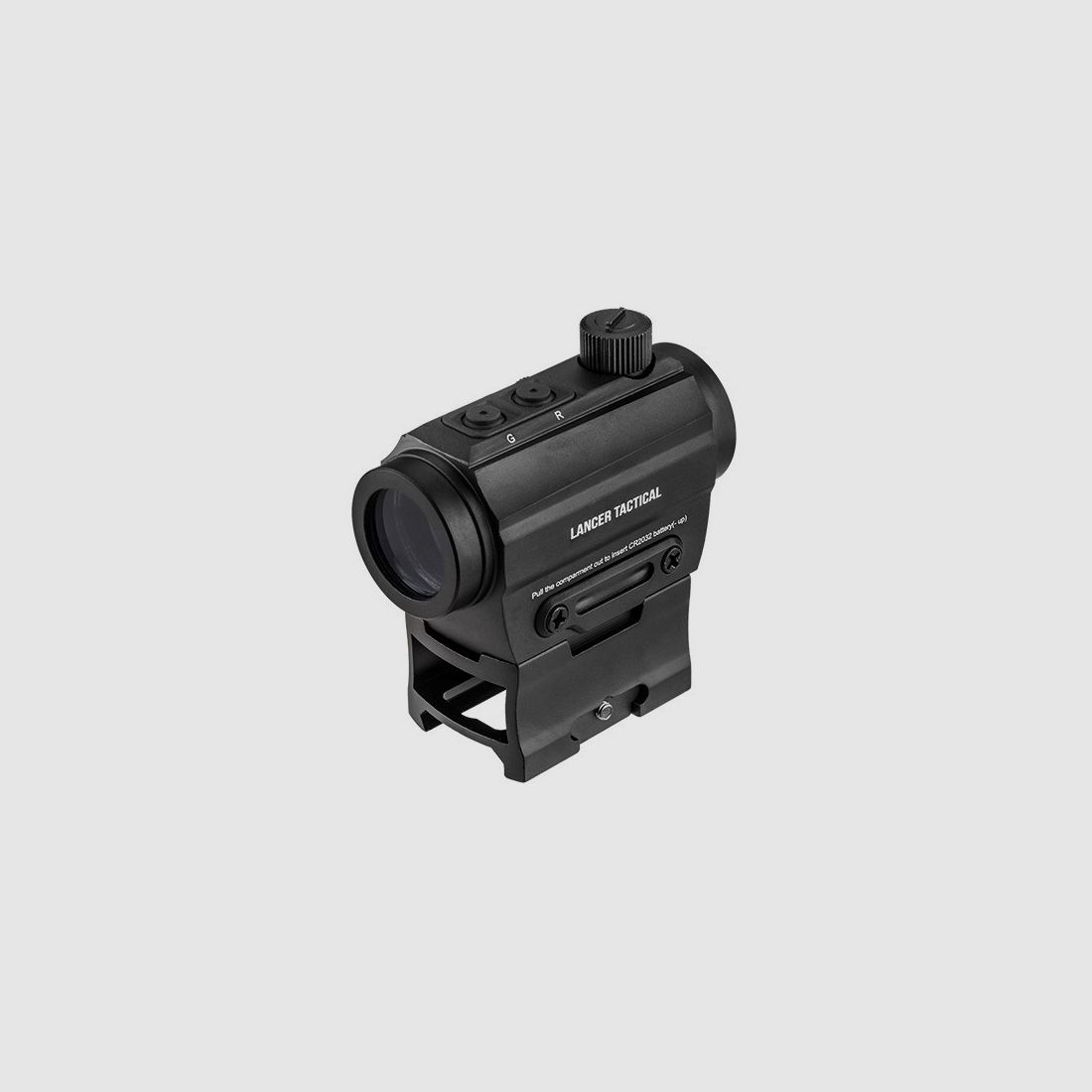 Micro Red and Green Reflex High Mount Ris Black