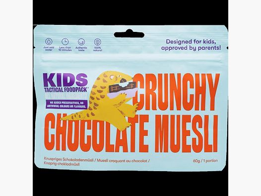Tactical Foodpack Kids Crunchy Chocolate Muesli