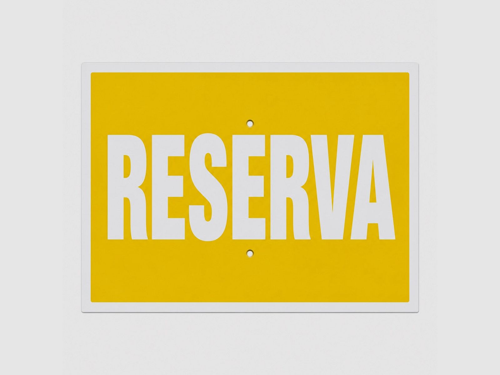 Reservetafel Navarra 30x20 cm