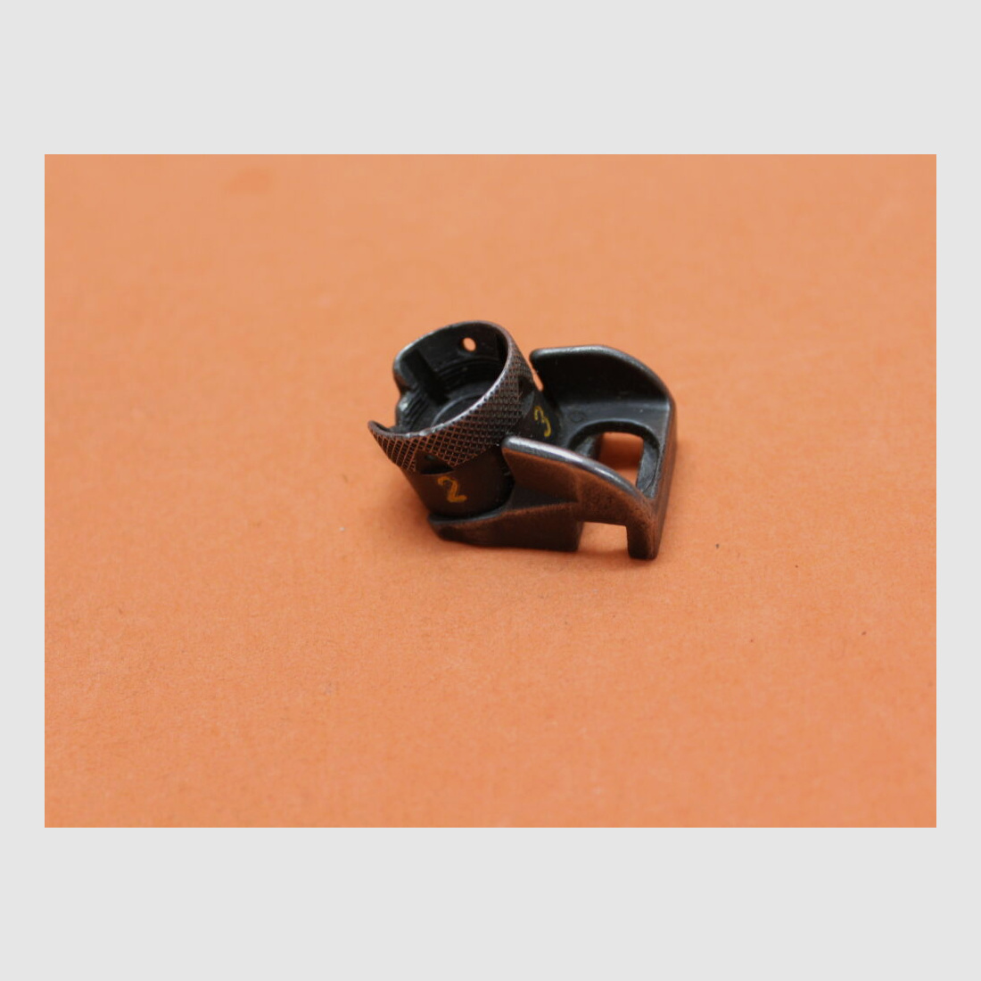 BUND SURPLUS Heckler&Koch HK G3: Trommel-Dioptervizier H&K BUND SURPLUS met opslag-/gebruikssporen