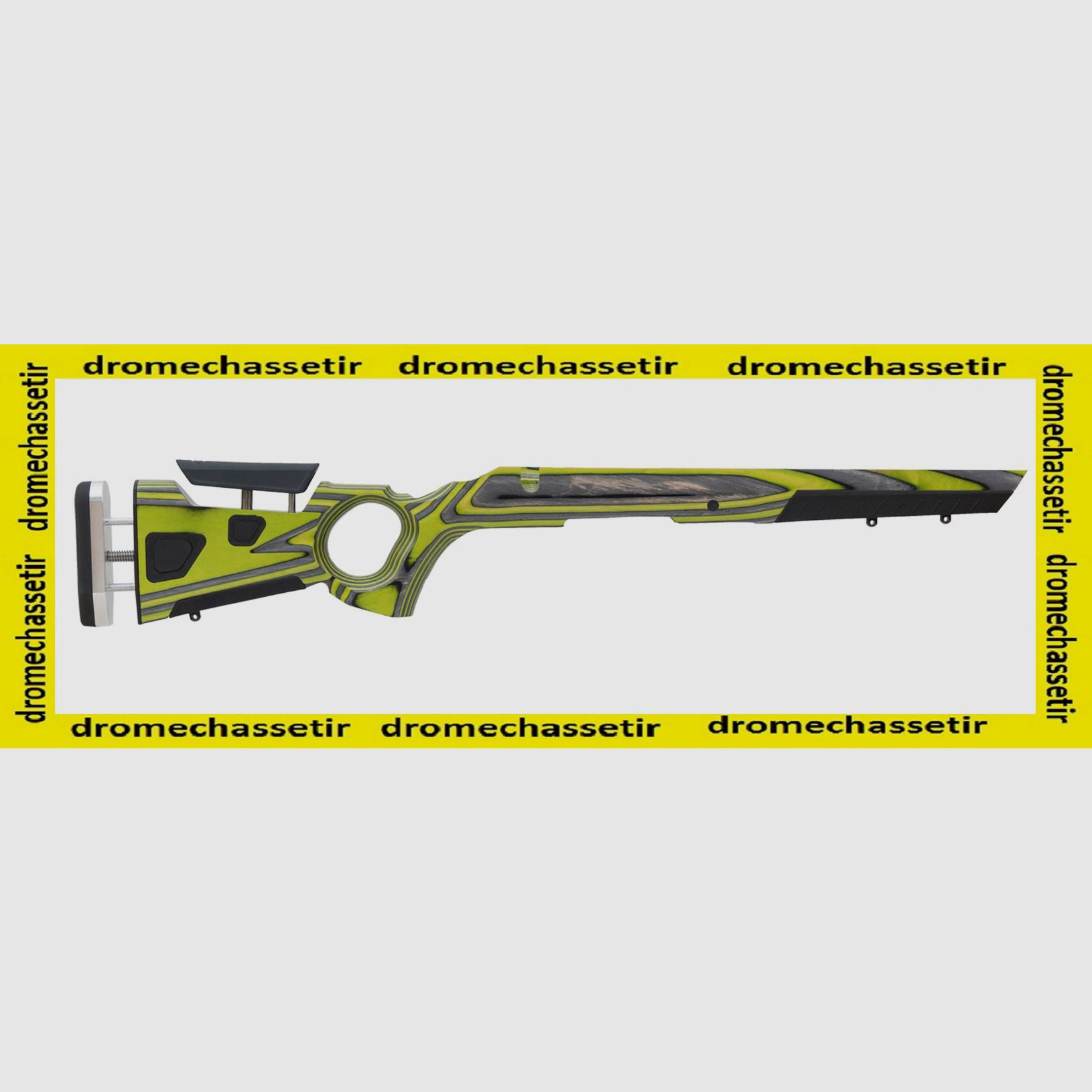 Calci Boyds AT-ONE con foro per il pollice per CZ 455, Verde zombie