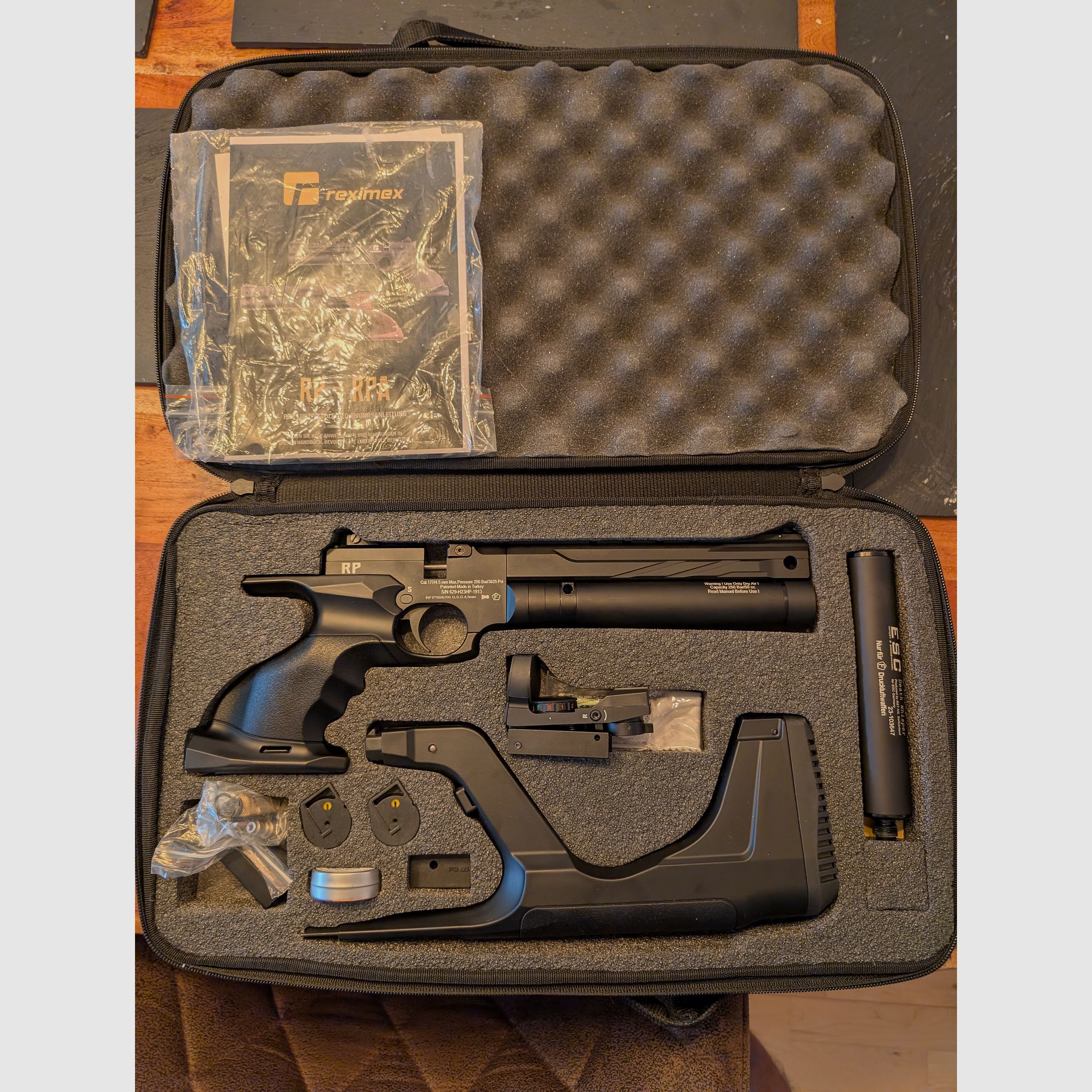 Reximex RP z akcesoriami
