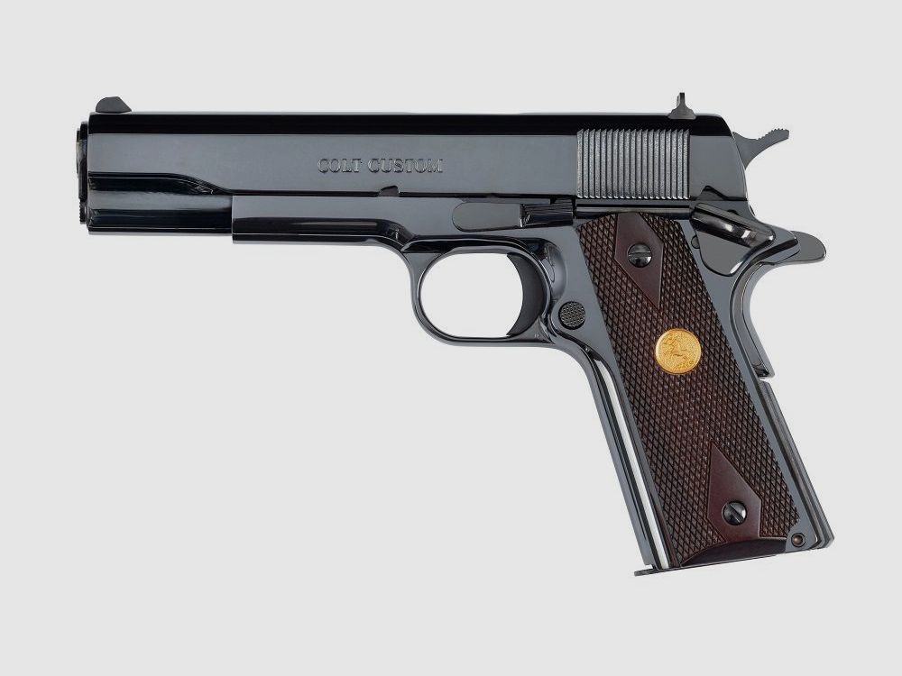 Pistole COLT 1911 GOVERNMENT 5" Royal Blue Kal.45 ACP