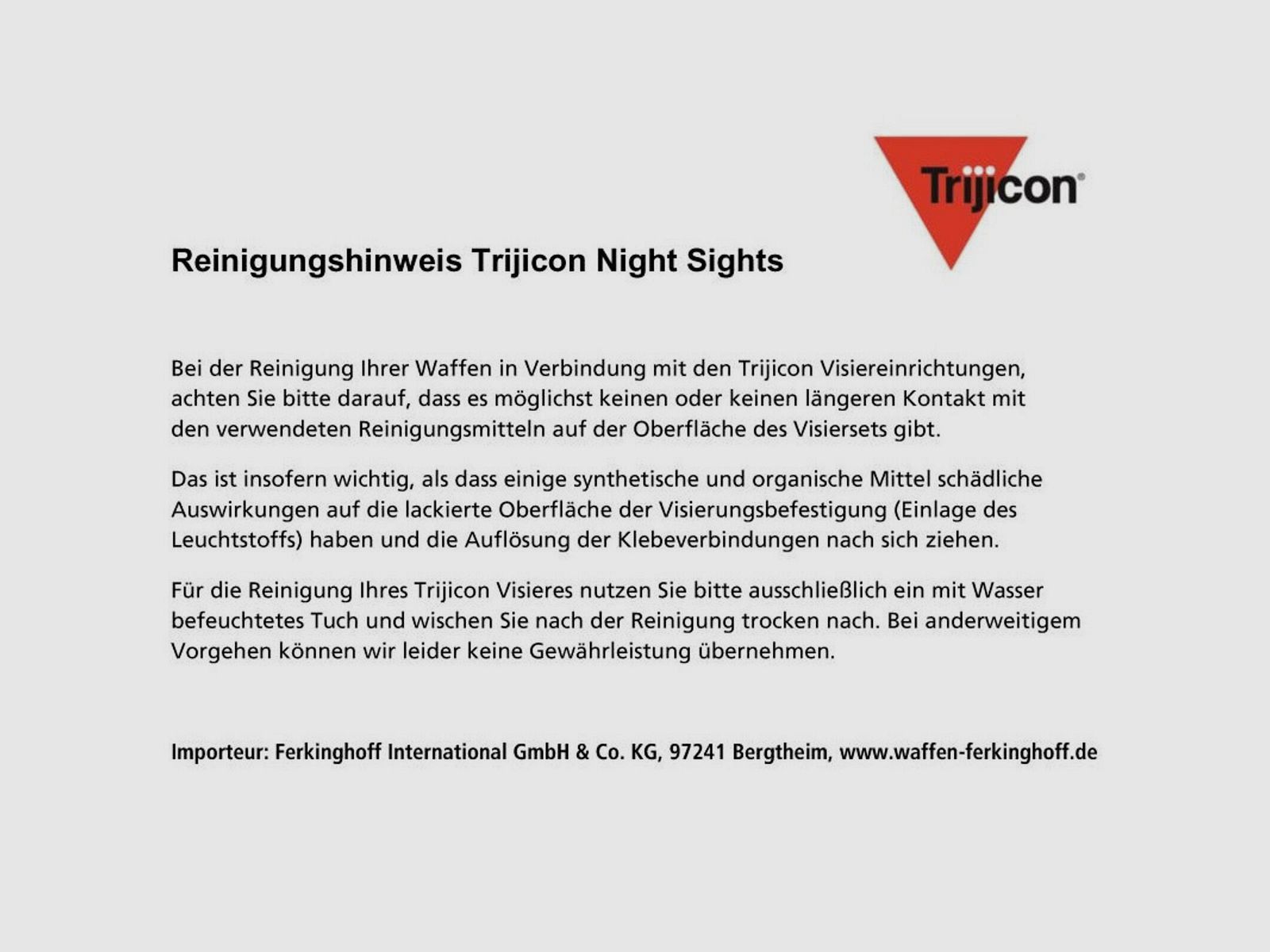 Trijicon N-Visier B&T Grün/Grün H&K USP-C