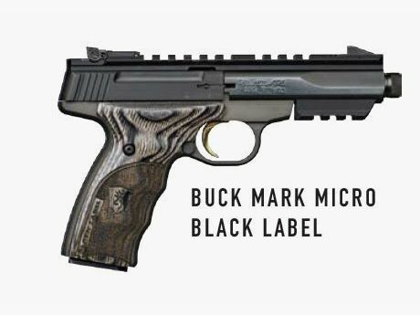 BUCK MARK MICRO CNTR BLK LBL, ADJ S, THR, 22LR półautomatyczny pistolet dostępny od ręki +20€ wysyłka krajowa