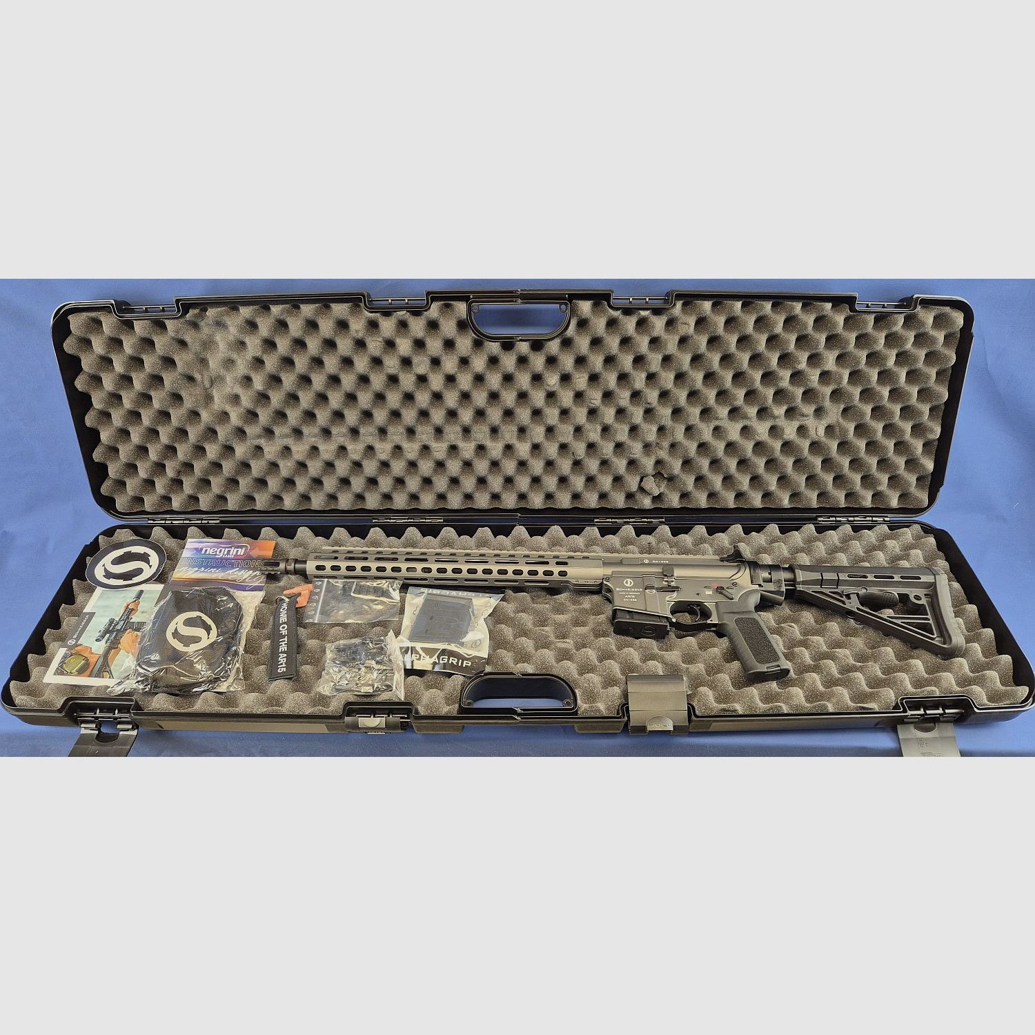 Schmeisser AR15 M5FL, Kal.223Rem. LL:16,75″ Grau, Bild 3 von 3