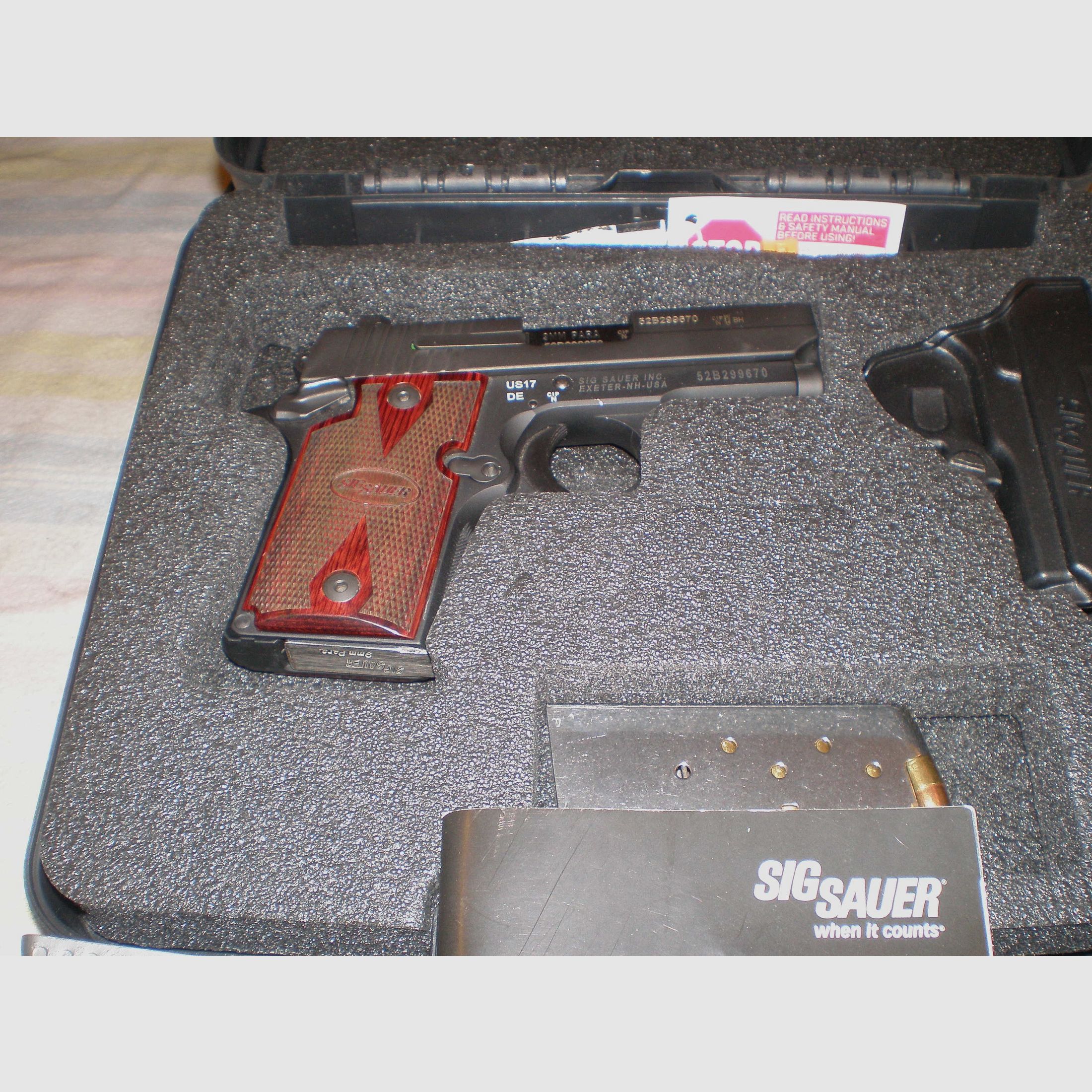 SIG Sauer P938 Rosewood