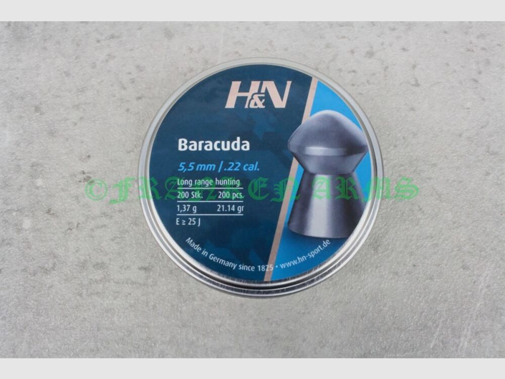 H&N Baracuda 5,5mm 200 Stück Staffelpreise