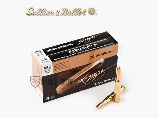 20 Munitions S&B cal 30-06 Spring 180gr XRG
