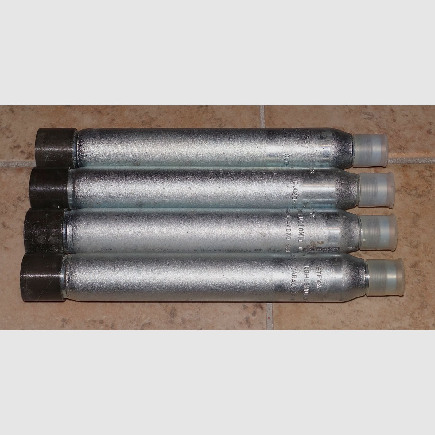 Unused Steyr CO2 cartridges / unused from stock / e.g. for Steyr LG88/LG91