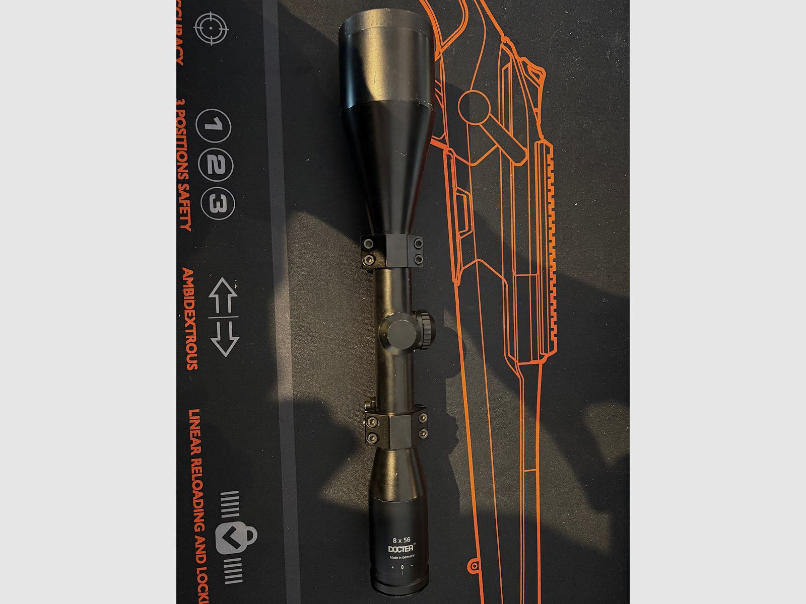 Docter Optik 8x56 fabriqué en Allemagne, verre, optiques