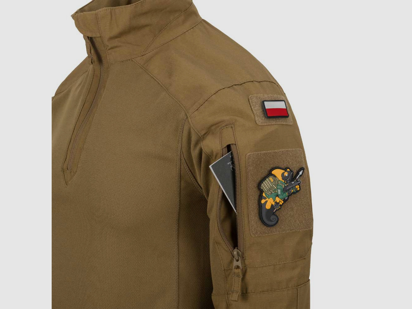 HELIKON-TEX MCDU COMBAT SHIRT® - NyCo US WOODLAND