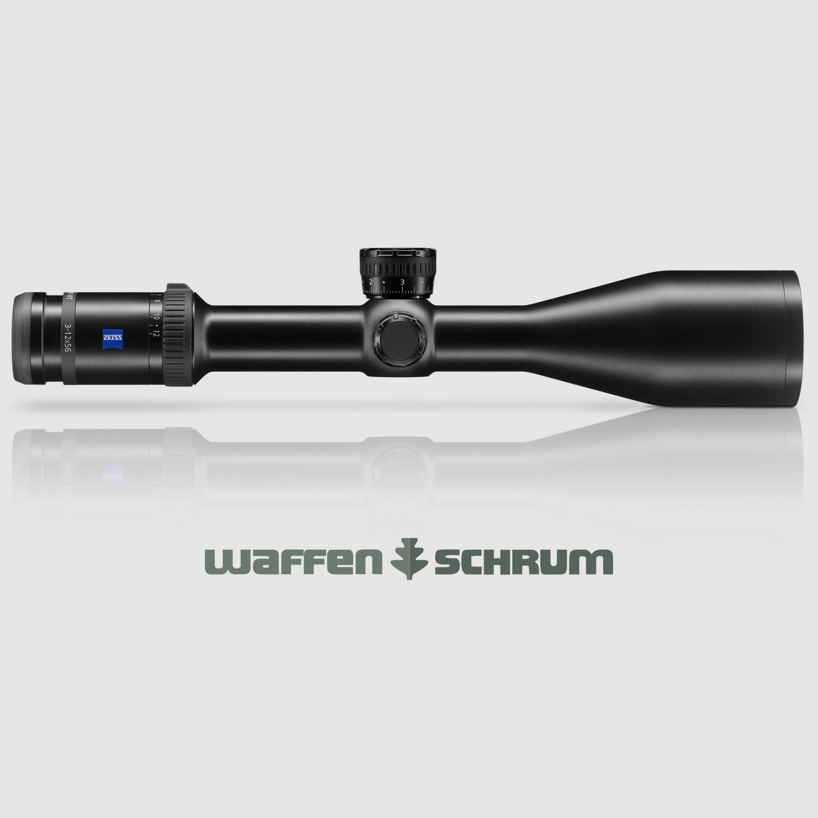 Zeiss Victory HT - 3-12x56 zonder rail snelverstelling van het richtkruis hoogte