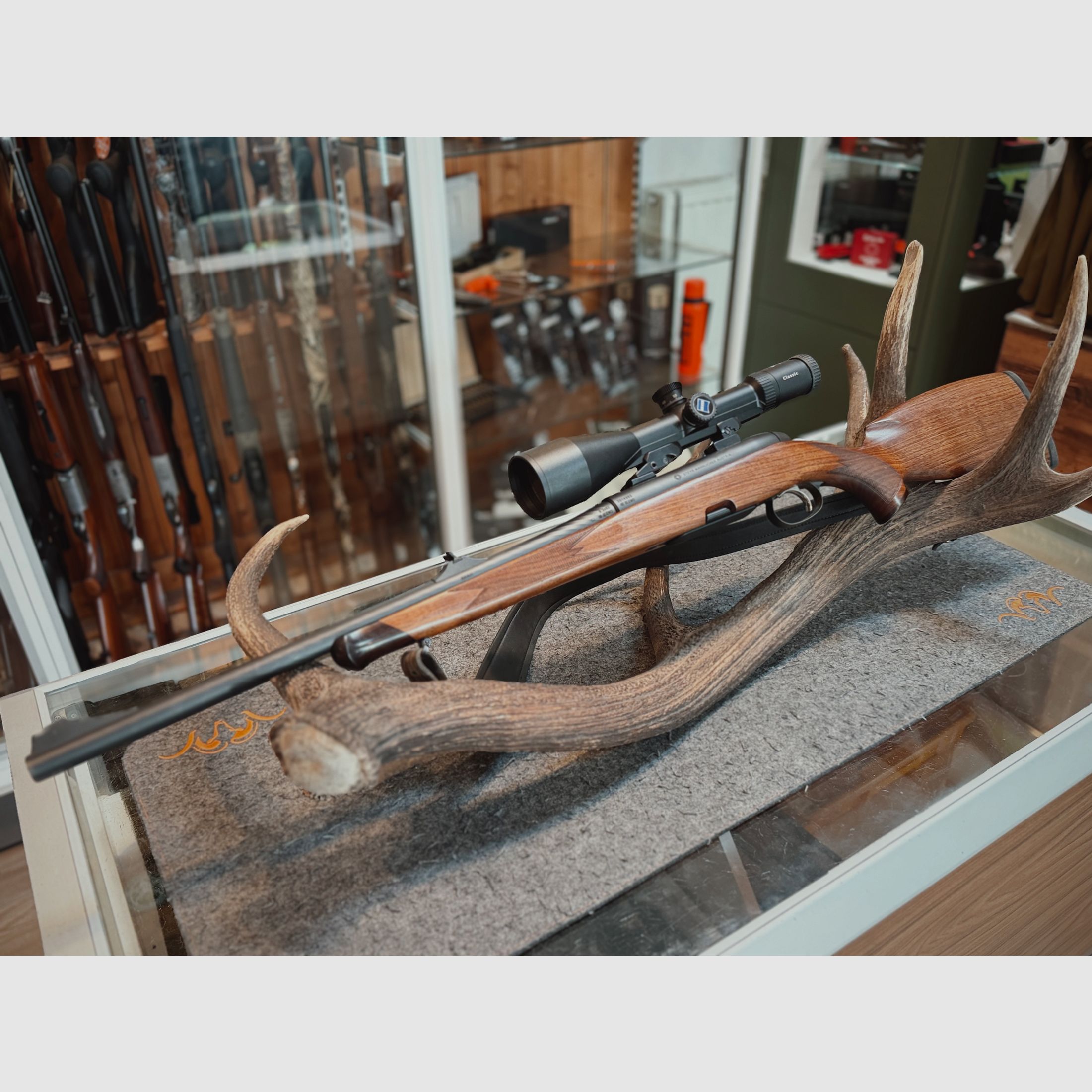 Steyr CL II Kal. 9,3x62 mit Zeiss Diavari M 3-12x56 – Gebraucht, Topzustand