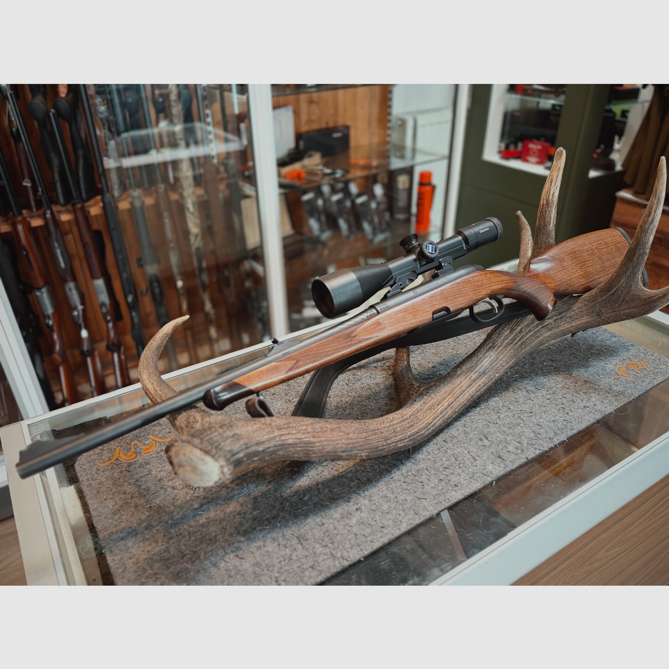 Steyr CL II Kal. 9,3x62 mit Zeiss Diavari M 3-12x56 – Gebraucht, Topzustand