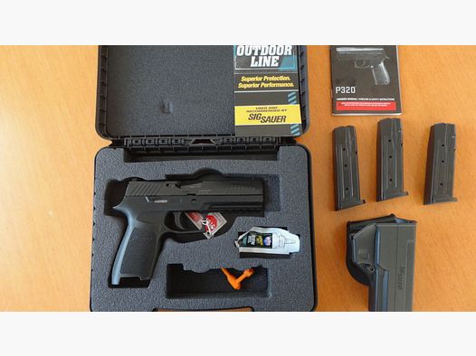 Sig Sauer SL-Pistole P 320 Fullsize Cal. 9x19 mm